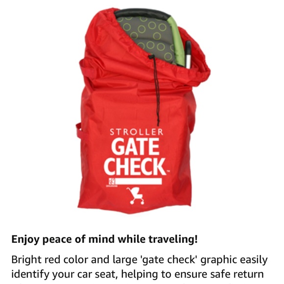 J.L. Childress Gate Check Bag for Single & Double Strollers for Airplane🛬NWT🏷️ - Picture 8 of 11